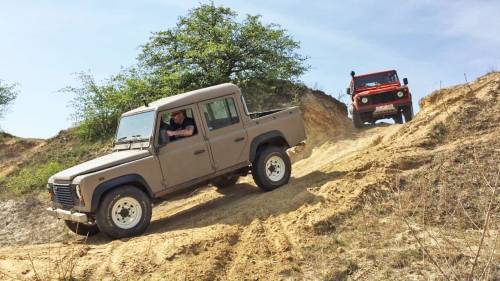 Off-Road túra Érden Land Rover Defender terepjáróval 2