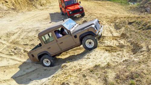 Off-Road túra Érden Land Rover Defender terepjáróval 1