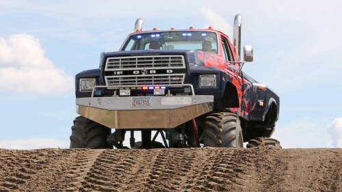 Brutál Ford BigFoot vezetés Gyálon 9