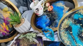 Alkosd meg egyedi, színes tálcádat!  – Epoxy workshop Budapesten