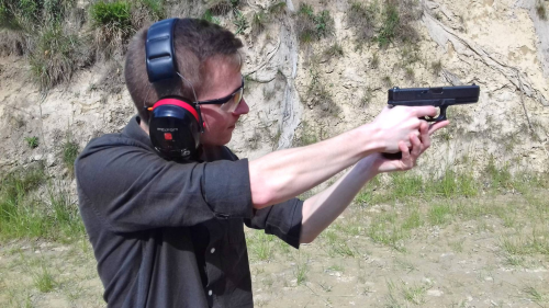 FULL Pisztolyos élménylövészet Győr mellett a Ballistic lőtéren 6