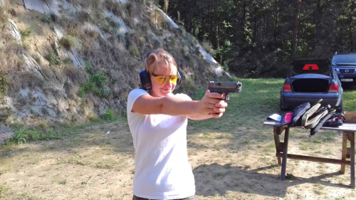 FULL Pisztolyos élménylövészet Győr mellett a Ballistic lőtéren 9