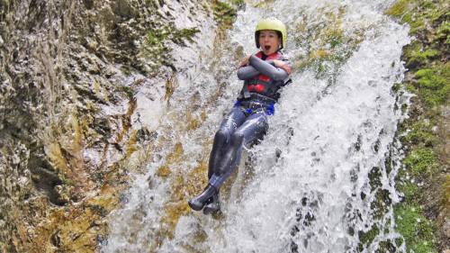 Canyoning kaland profikkal Szlovéniában 6