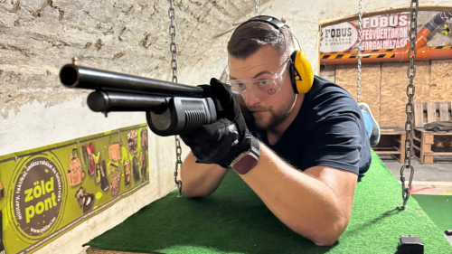 SWAT stílusban ügyességi pályán gyakorlás Cegléden 19