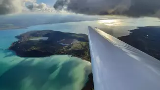 Sétarepülés Tihanyi panorámával