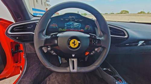 Ferrari 296 GTB élményautózás gyerekeknek a Kakucs Ringen 3