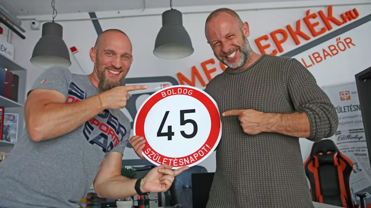 EGYEDI sebességkorlátozó tábla - 40 cm átmérőjű fő kép