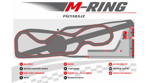 Ferrari Roma élményvezetés az M-Ringen – hétköznap/hétvégén 9