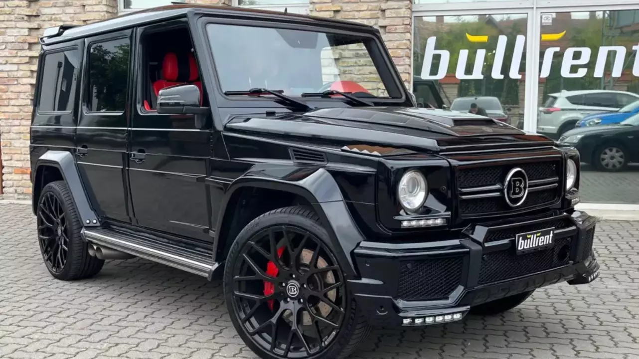 Mercedes G63 AMG (Brabus optika) utcai élményvezetés fő kép