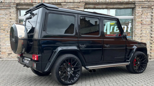 Mercedes G63 AMG (Brabus optika) utcai élményvezetés 3