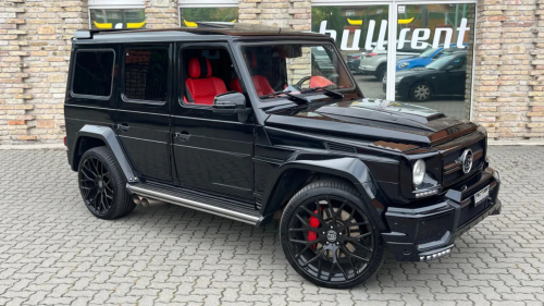 Mercedes G63 AMG (Brabus optika) utcai élményvezetés 4