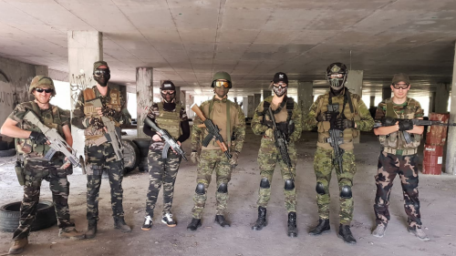 Military Airsoft csapatjáték Baján 2