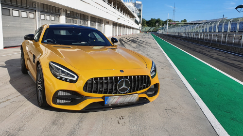 Mercedes AMG Gt Coupe élményvezetése Ausztriában Párndorf mellett 3