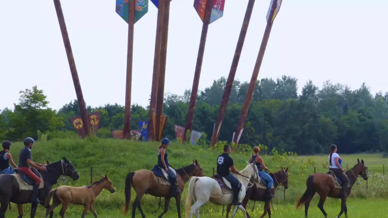 Emese túra - 1 hetes túralovaglás Akhal Teke lovakon Ópusztaszeren fő kép