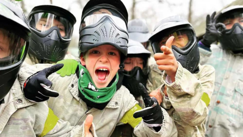 Gyerekeknek paintballélmény Gödöllő környékén 2