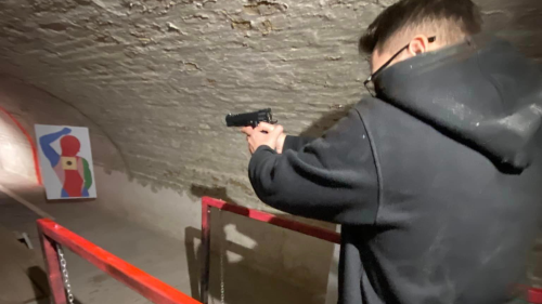 SWAT stílusban ügyességi pályán gyakorlás Cegléden 23