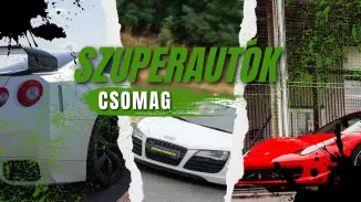Szuperautók élménycsomag a Kakucs Ringen