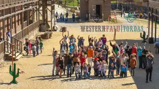 Western élmény a Tordasi élményfaluban