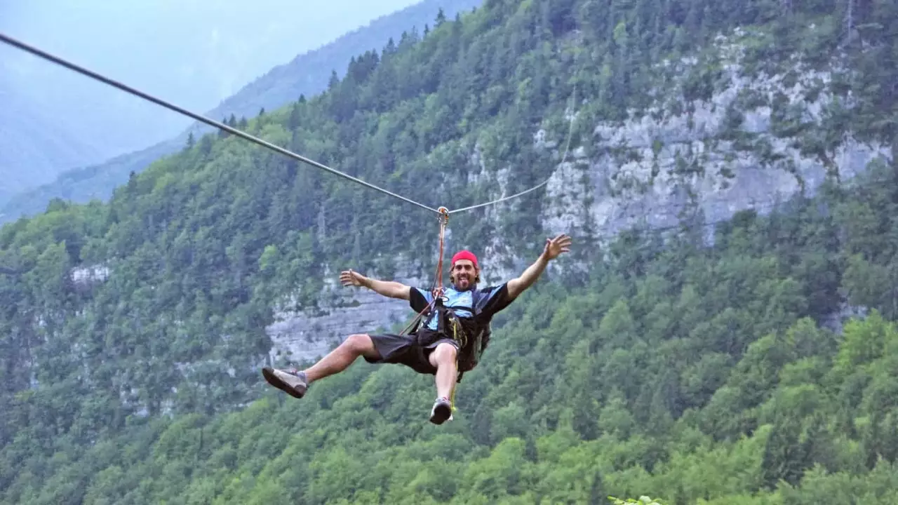 Bátorságpróba Zipline-ozás Szlovéniában fő kép